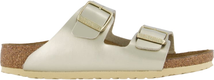 Birkenstock Birkenstock Arizona Meisjes Slippers In Goud