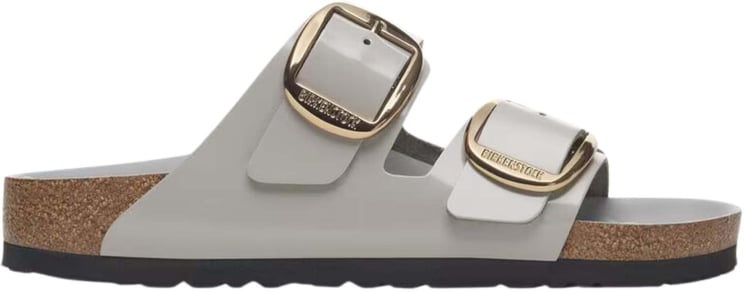 Birkenstock Birkenstock Arizona Big Buckle Narrow Slippers Lichtgrijs 1029391