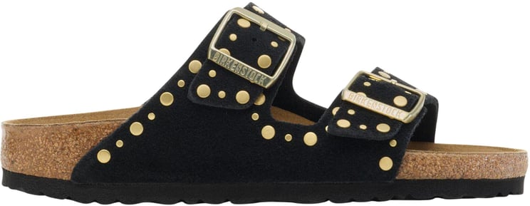 Birkenstock Birkenstock Arizona Rivet Narrow Slippers Zwart 1030348