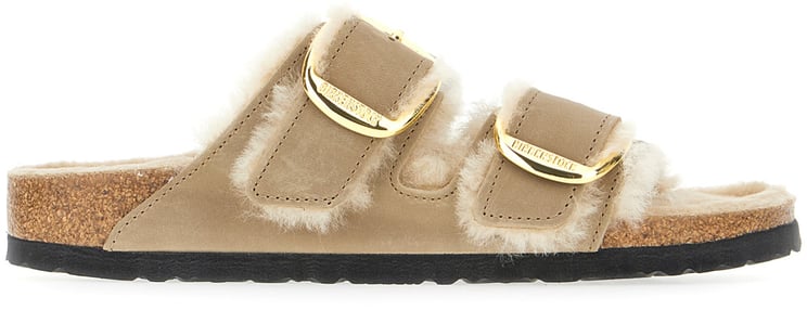 Birkenstock Birkenstock Sand shearling Arizona sandals