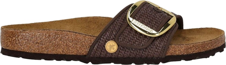Birkenstock BIRKENSTOCK MADRID RAFFIA BIG BUCKLE CARAFE SANDAL