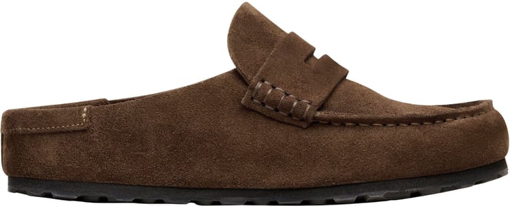Birkenstock Birkenstock Naples Narrow Slippers Donkerbruin 1031701