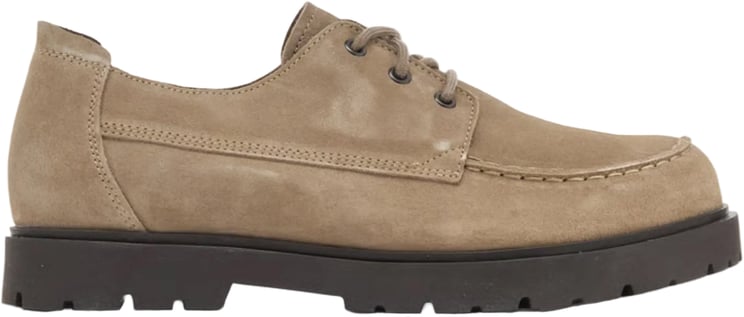 Birkenstock HIGHWOOD MOC LACE LOW GRAY TAUPE