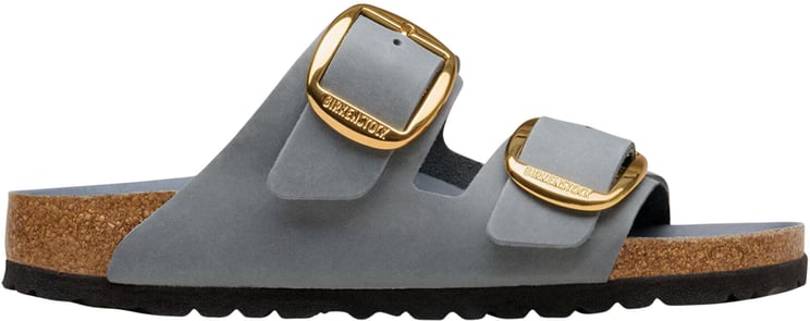 Birkenstock Birkenstock Arizona Big Buckle Narrow Slippers Lichtgrijs 1032071