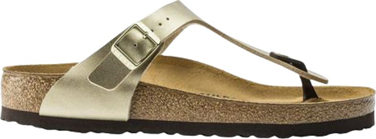 Birkenstock Birkenstock Gold Synthetic Flat Sandals