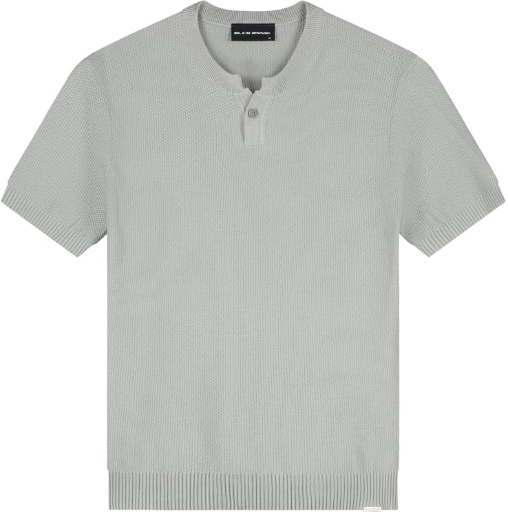 Black Bananas Wafle Knit Henley