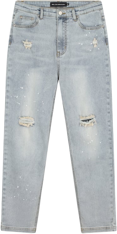 Black Bananas Kids Straight Fit Painter Denim