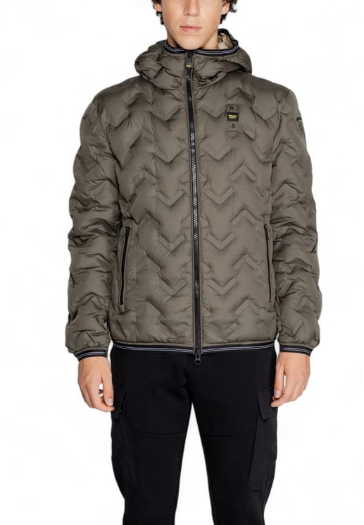 Blauer Blauer Bicolor Polyethylene Full-Length Jacket