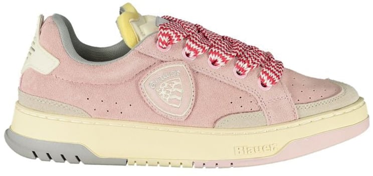 Blauer Blauer Rosa Polyurethane Women Sneaker
