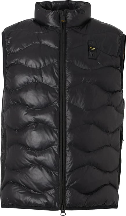 Blauer Black Danny Check Vest