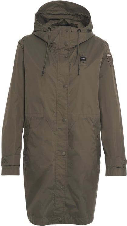 Blauer Parka 'Thrush'