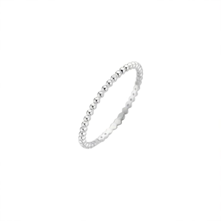 Blush Blush Ring 1195WGO/52 14k Witgoud Bolletjes Maat 52