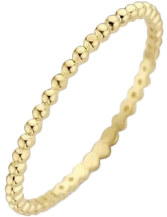 Blush Blush Ring 1195YGO/54 14k Geelgoud Bolletjes Maat 54