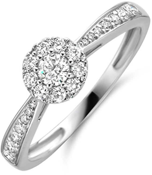 Blush Blush Ring 1651WDI/54 14kr Witgoud 0,46crt G SI Briljant geslepen Diamant Maat 54