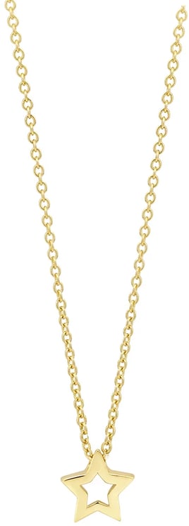 Blush Blush Collier 3151YGO 14k Geelgoud met Ster Hanger 42cm