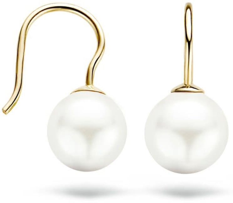 Blush 7050YPW Oorbellen 14 krt geelgoud met Swarovski parel