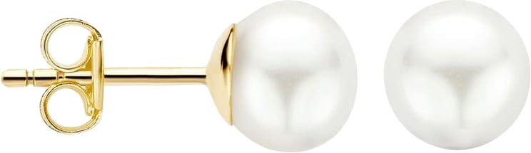 Blush 7150YPW Oorbellen 14 krt geelgoud met Zoetwater parel