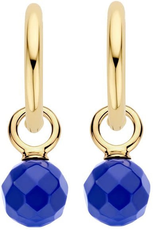 Blush Blush Oorbedels 9046YLA 14k Geelgoud voor aan Oorringen Lapis