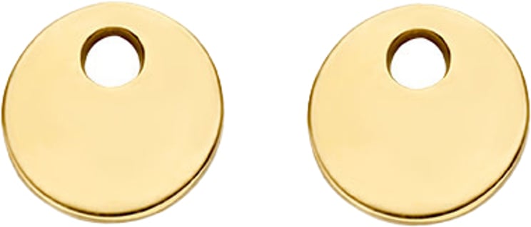 Blush Blush Oorbedels 9055YGO 14k Geelgoud Rondjes