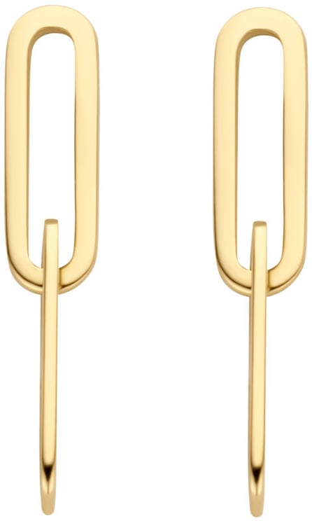 Blush Blush Oorbedel 9064YGO 14k Geelgoud Closed Forever voor Oorringen 3,7mm x 19,5mm