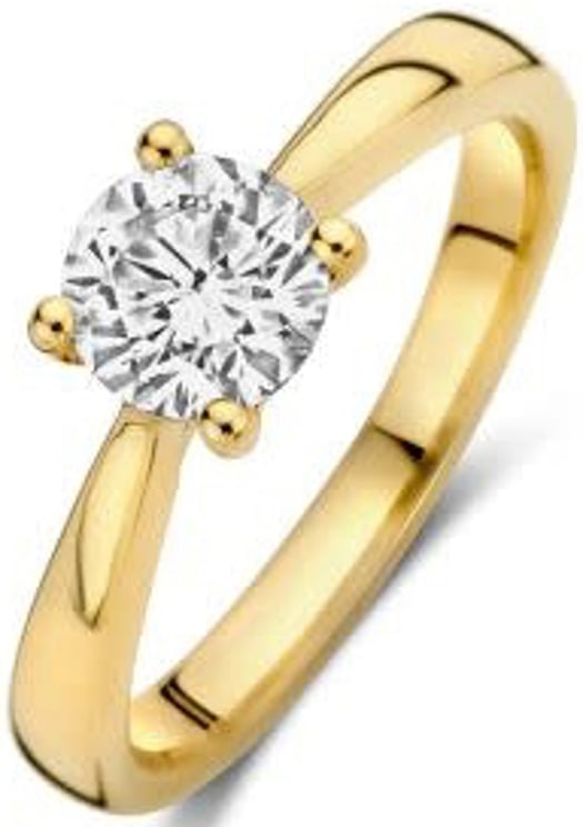 Blush Blush Ring LG1005Y/54 14k Geelgoud 1.00crt H SI Briljant Geslepen Labgrown Diamant Maat 54