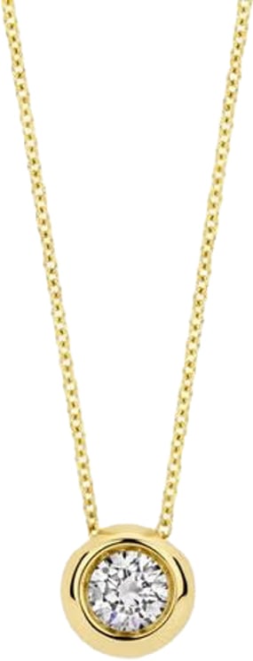 Blush Blush Collier LG3007Y 14k Geelgoud 0.25crt G SI Lab Grown Diamant 42cm