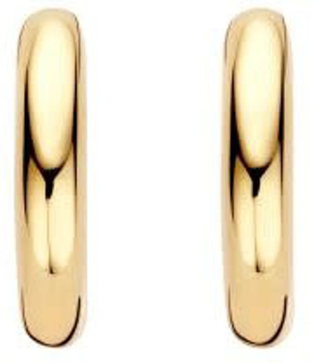 Blush Blush Oorbellen LG7021Y 14k Geelgoud Rond 2.8mm x 14,5mm