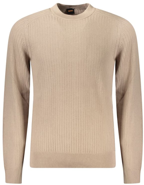 Boss Hugo Boss Beige Cotton Men Sweater