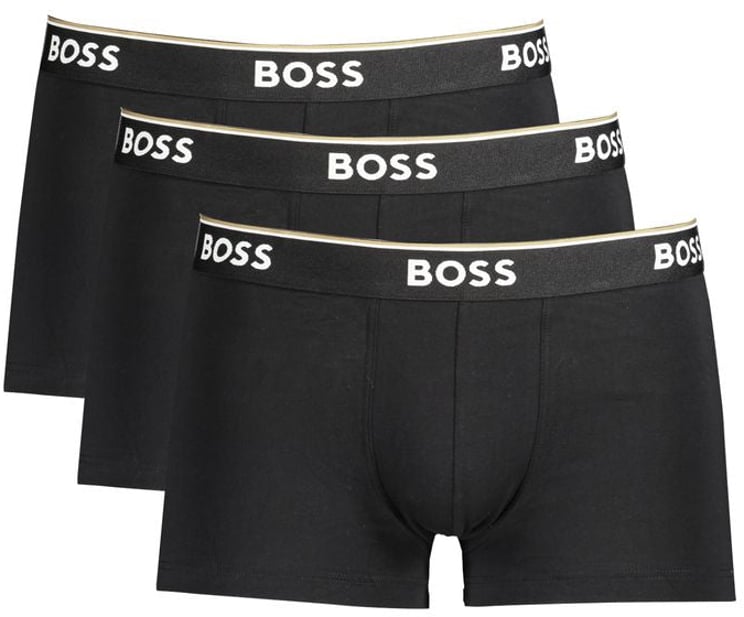 Boss Hugo Boss Black Cotton Men's Boxer Briefs