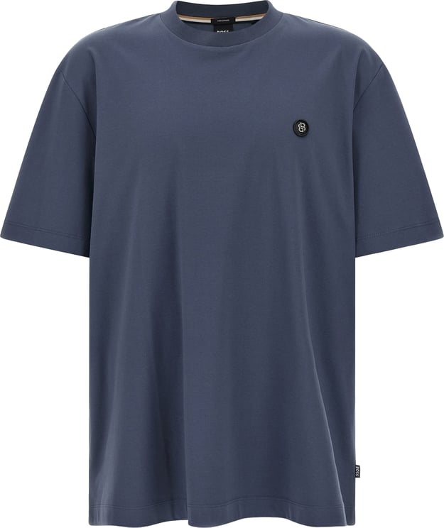 Boss Hugo Boss Blue Cotton T-Shirt