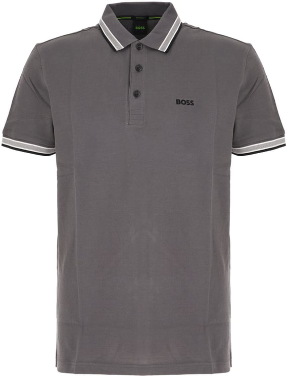 Boss Hugo Boss Graphite piquet polo shirt
