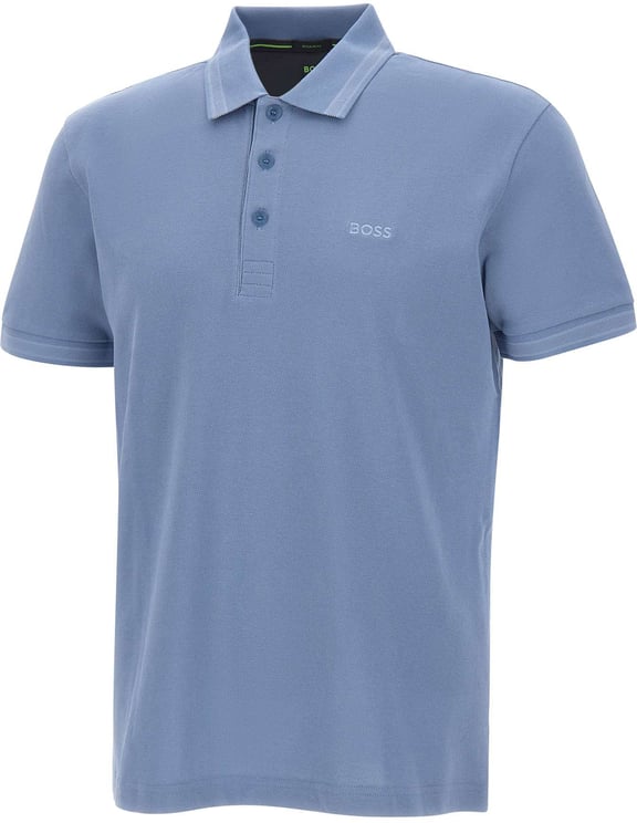 Boss T-Shirts And Polos Light Blue