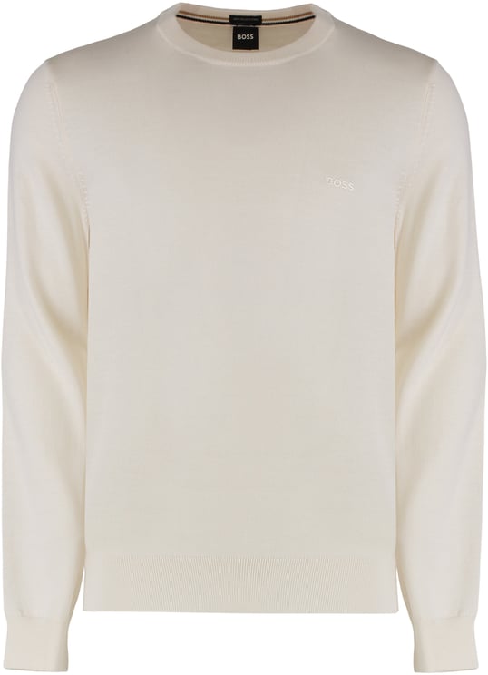 Boss virgin wool crew-neck sweater