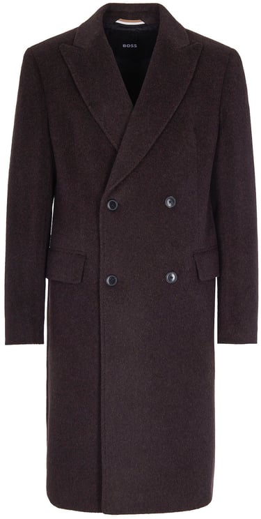 Boss Coats Dark Brown