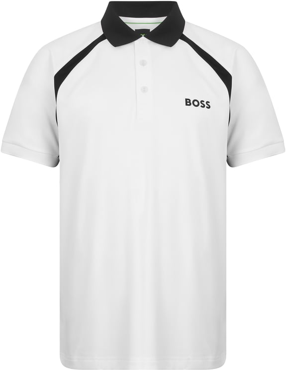 Boss Slim fit polo in elastic fabric