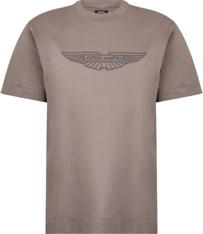 Boss Cotton T-shirt with embroidery