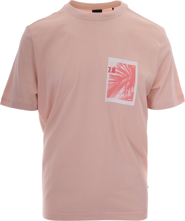 Boss T-Shirts And Polos Open Pink