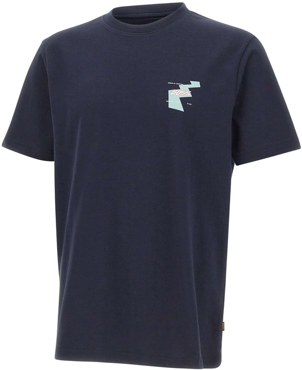 Boss T-Shirts And Polos Blue
