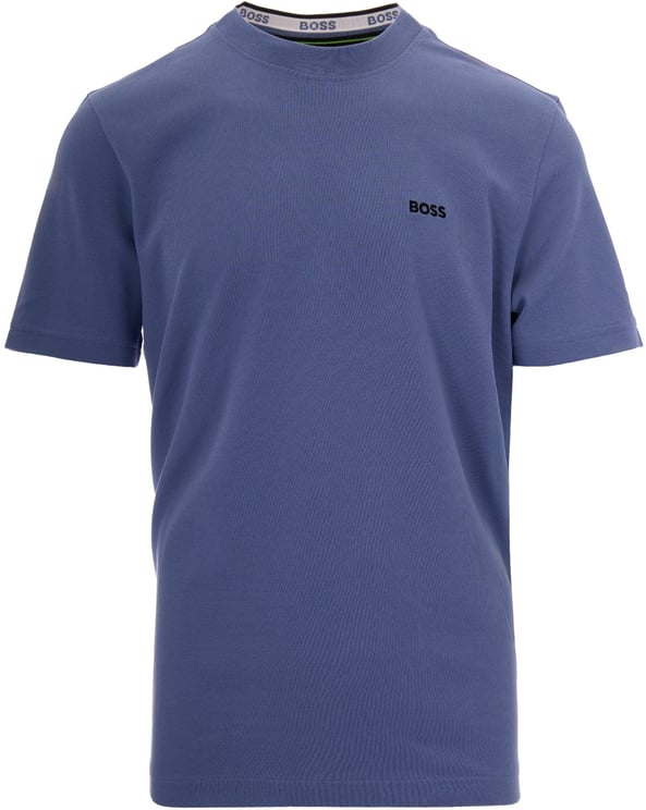 Boss T-Shirts And Polos Open Blue