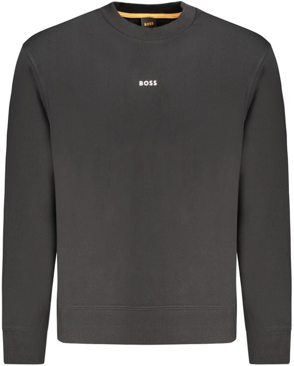 Boss Hugo Boss Black Cotton Men Sweatshirt