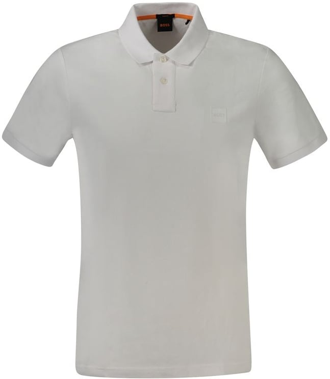 Boss Hugo Boss Bianco Cotton Men Polo
