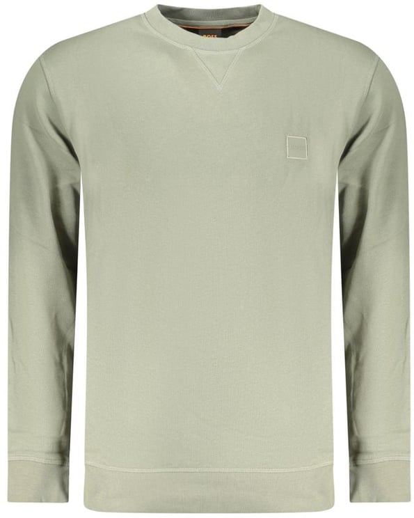 Boss Hugo Boss Verde Cotton Men Sweatshirt