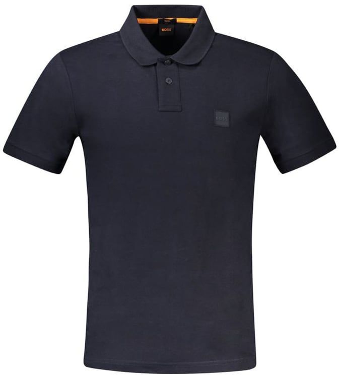 Boss Hugo Boss Blue Cotton Men Polo Shirt