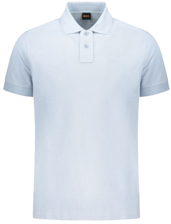 Boss Hugo Boss Azzurro Cotton Mens Polo Shirt