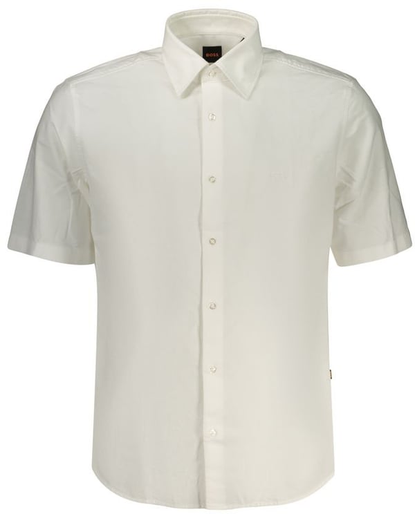 Boss Hugo Boss Bianco Cotton Men Shirt
