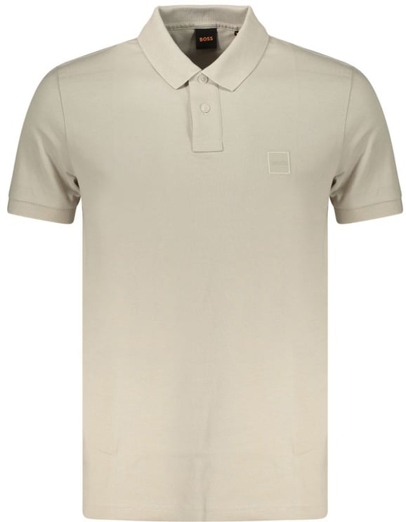 Boss Hugo Boss Beige Cotton Men Polo Shirt