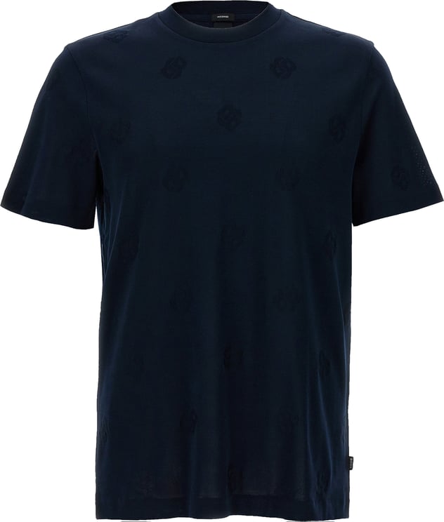 Boss Hugo Boss Blue Cotton T-Shirt