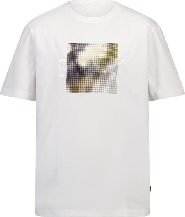 Boss Boss Kinder Jongens T-Shirt In Wit