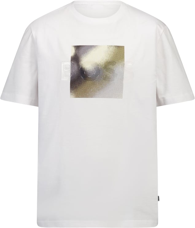 Boss Boss Kinder Jongens T-Shirt In Wit