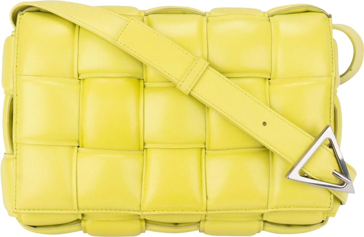 Bottega Veneta Bottega Veneta Green Leather Crossbody Bag